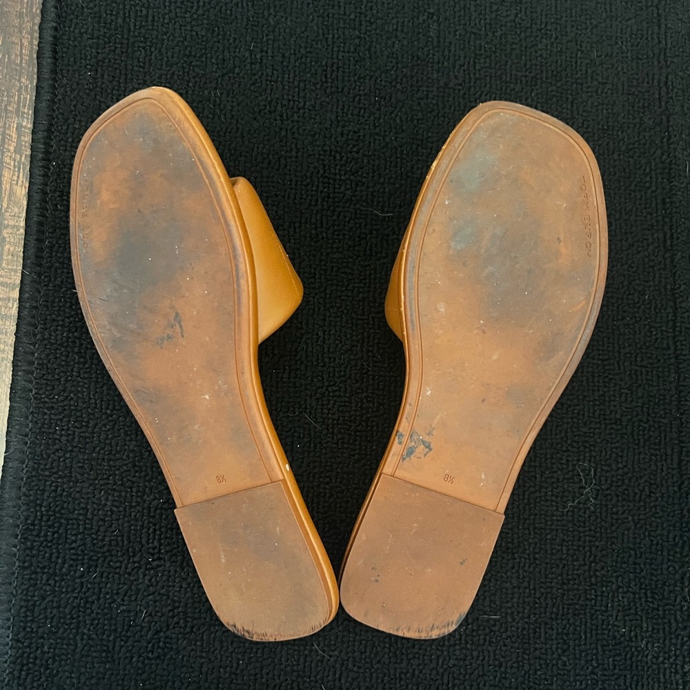 Tory Burch Brown Slide Sandals - Picture 5 of 5
